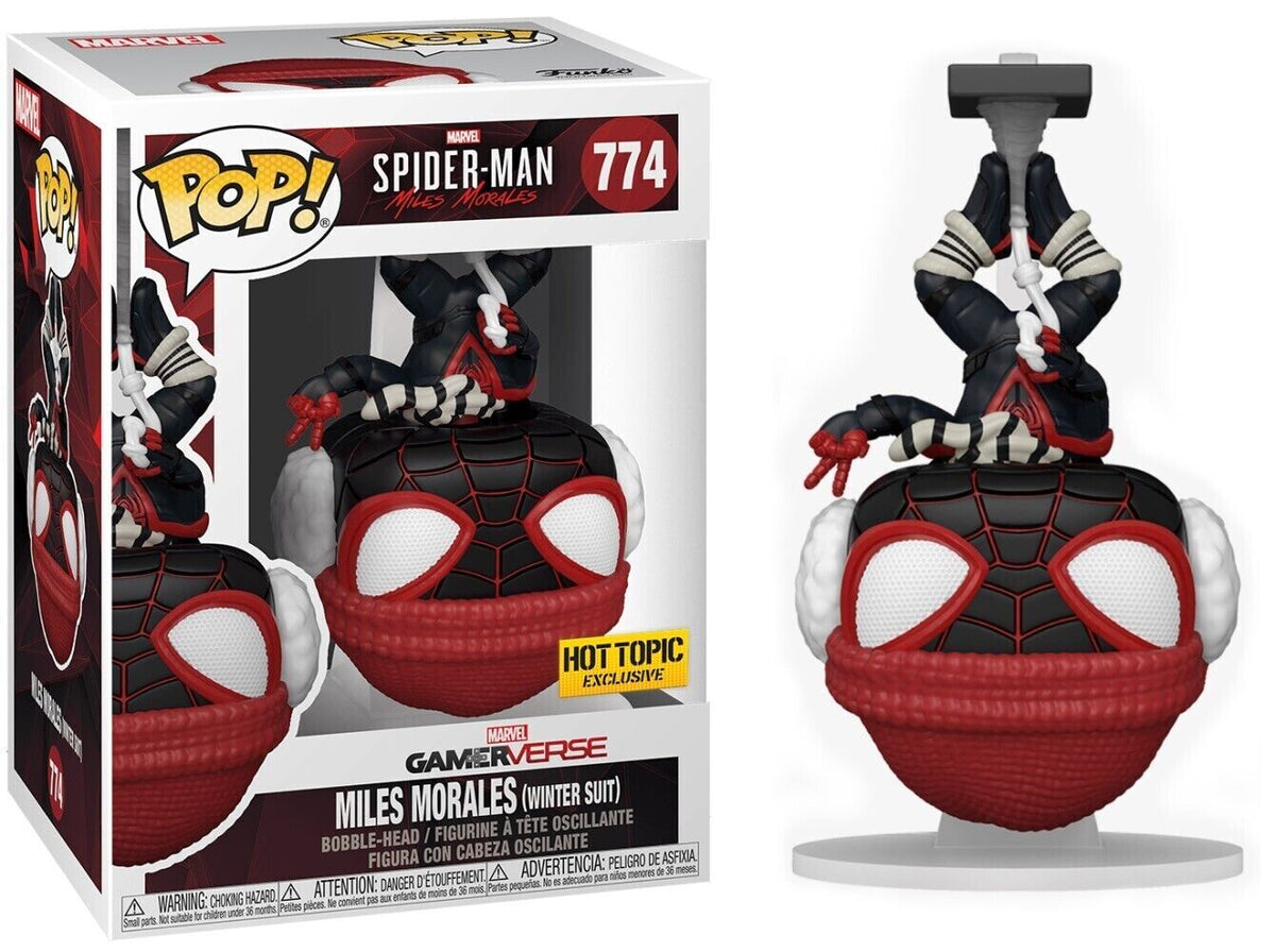 Funko Pop Keychain - Miles Morales (Winter Suit)