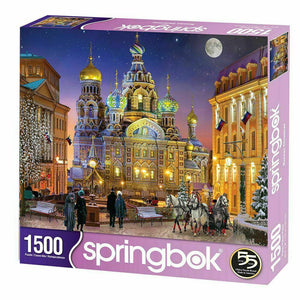 Springbok Russian Christmas 1000 Piece Jigsaw Puzzle