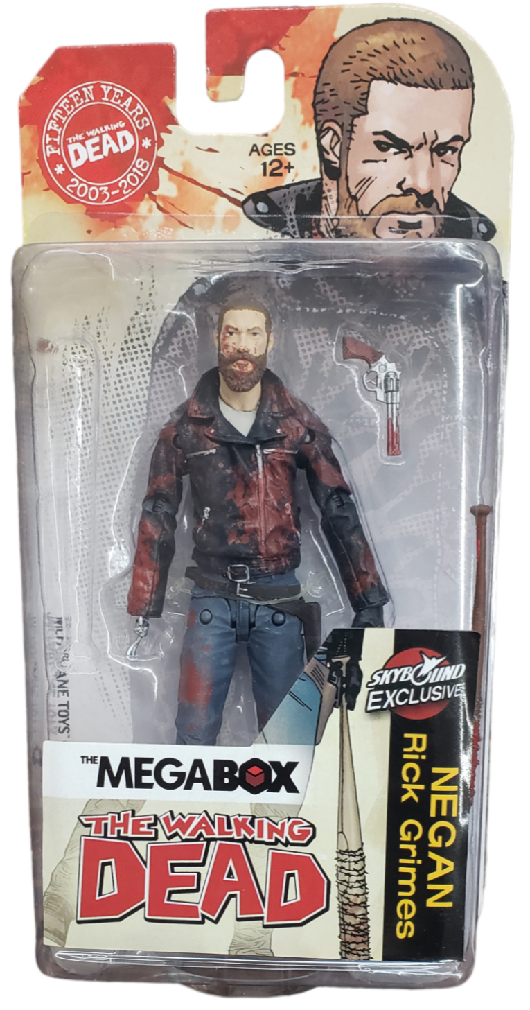 Skybound Exclusive Megabox The Walking Dead Negan Rick Grimes Bloody