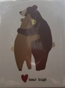 Leanin Tree Bear Hugs Valentine's Day Cards