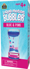 Load image into Gallery viewer, Blue &amp; Pink Liquid Motion Bubbler