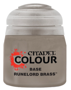 Citadel Colour Base: Runelord Brass (12ml) #21-55