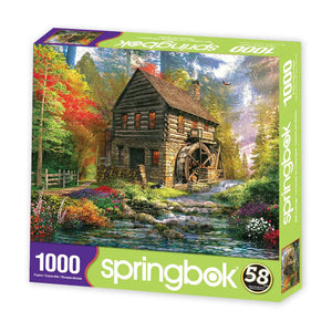 Springbok Mill Cottage 1000 Piece Jigsaw Puzzle