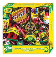 Load image into Gallery viewer, Springbok Crayola Crafty Christmas Ornaments 1000 Piece Jigsaw Puzzle