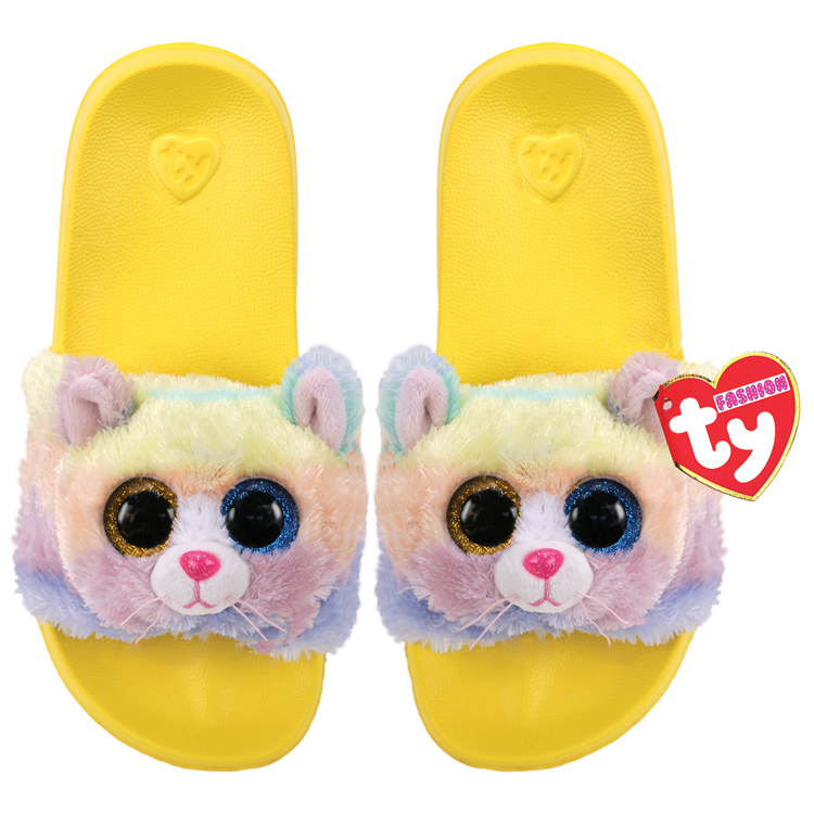 TY Heather the Cat Slides Slip Ons-Large