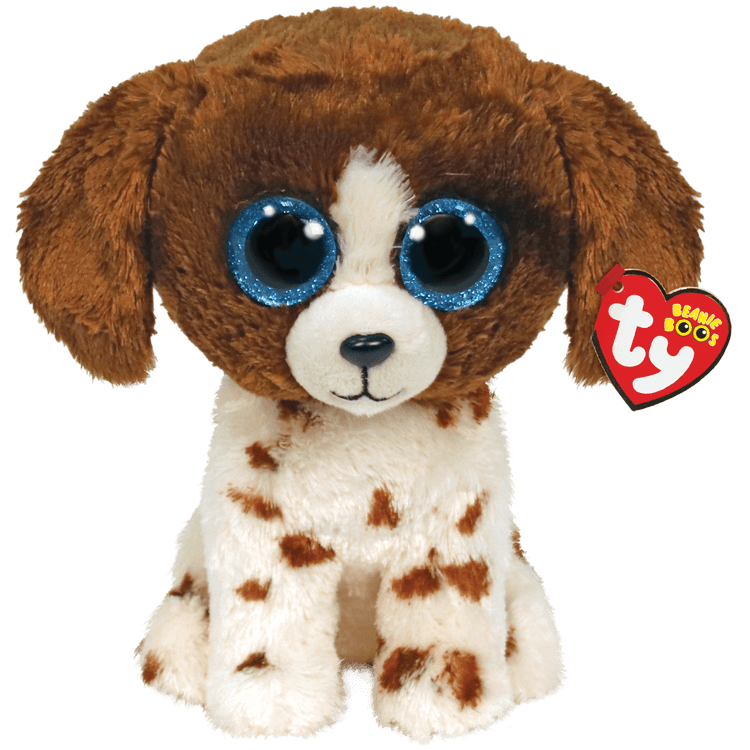 TY Beanie Boos Muddles the Dog Medlum 13