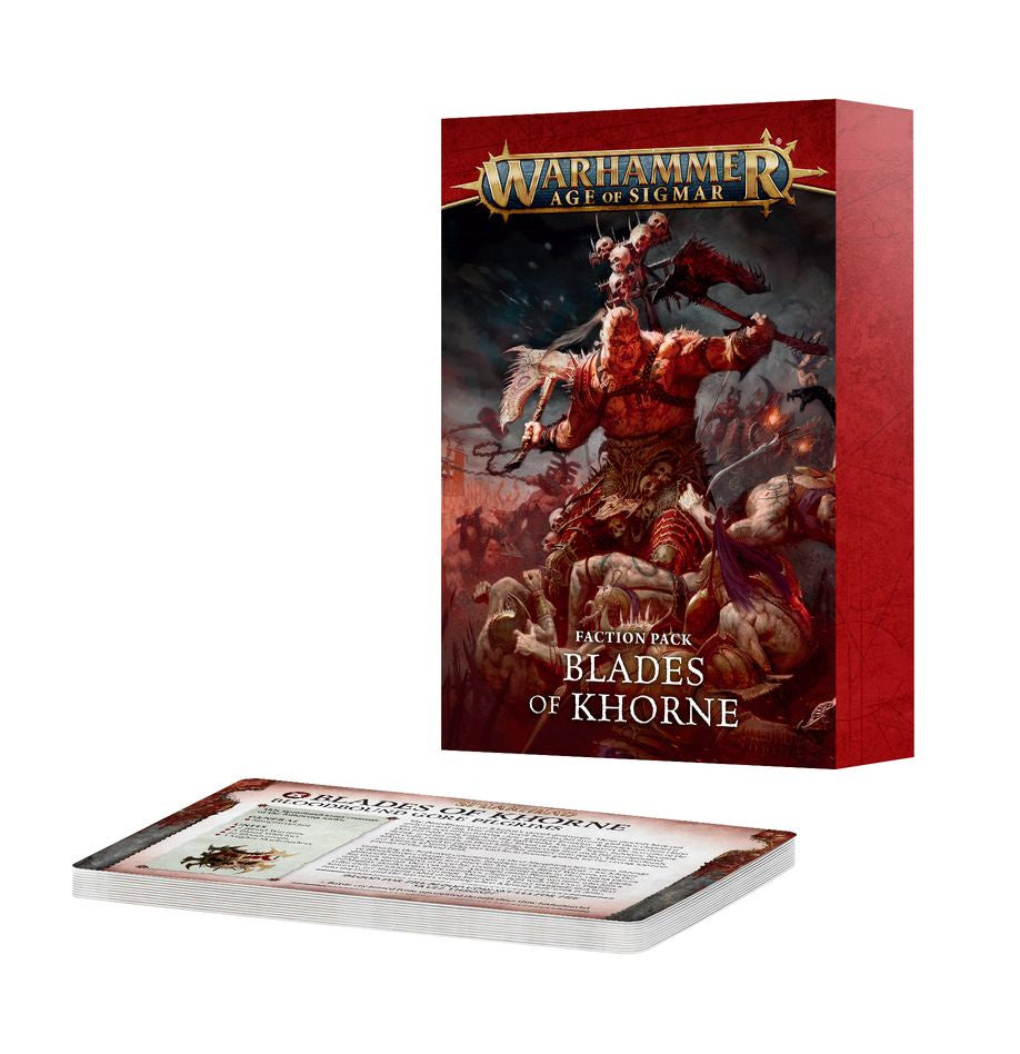 Warhammer FACTION PACK: BLADES OF KHORNE #74-20