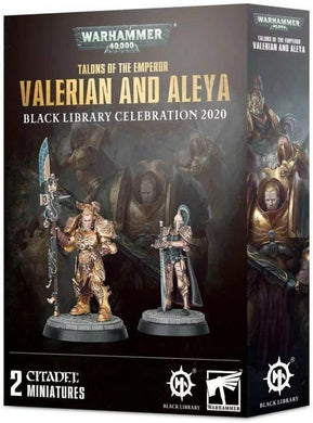 Warhammer 40k Black Library Celebration Miniature 2020: Talons of the Emperor Valerian and Aleya #BL-02