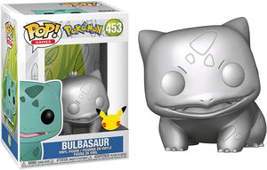 Pokemon Funko Pop Silver 25th Anniversary Bulbasaur