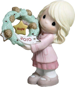 Precious Moments My hope is In You Porcelain Bisque Figurine