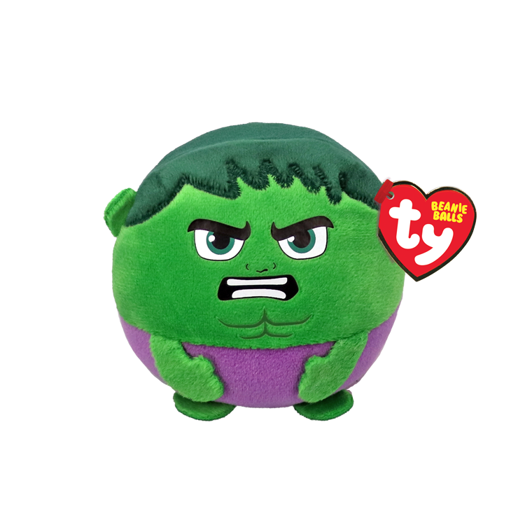 TY Beanie Ballz Marvel Hulk 4