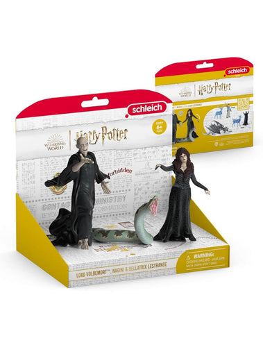 Schleich Harry Potter Figure: Voldemort, Nagini and Bellatrix