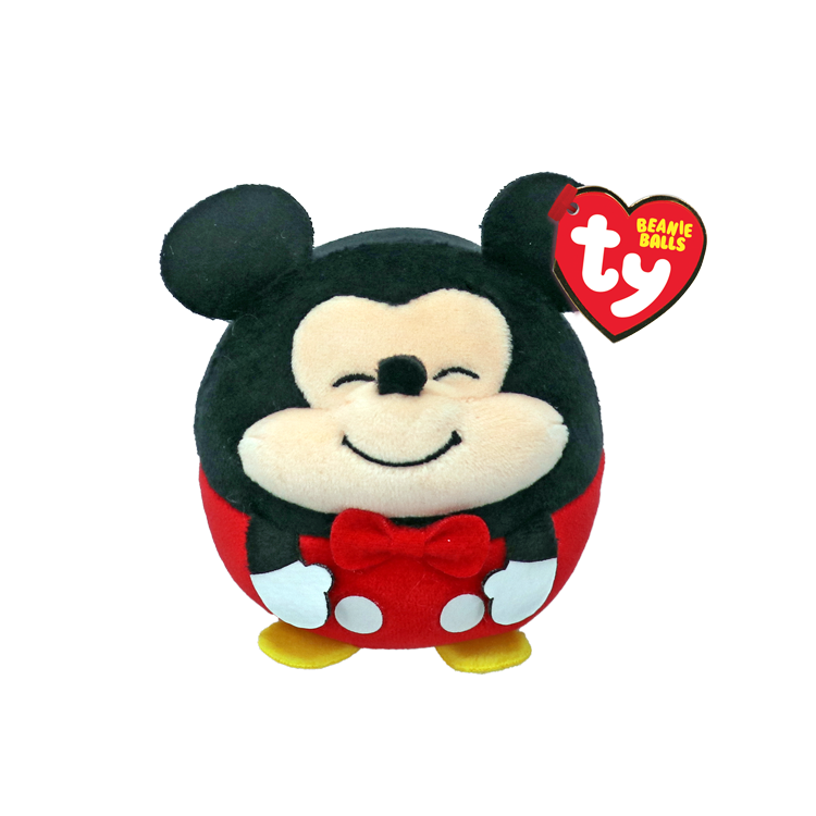 TY Beanie Ballz Disney Mickey Mouse 4