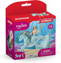 Load image into Gallery viewer, Schleich Bayala Mermaid Eyela on Underwater Horse Toy Figure