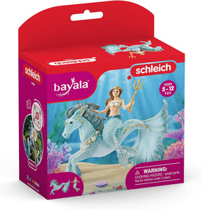 Schleich Bayala Mermaid Eyela on Underwater Horse Toy Figure