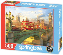 Load image into Gallery viewer, Springbok Westminster Bridge 500pc Jigsaw Puzzle