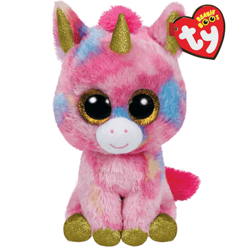 TY Beanie Boos Fantasia the Unicorn Medium 13