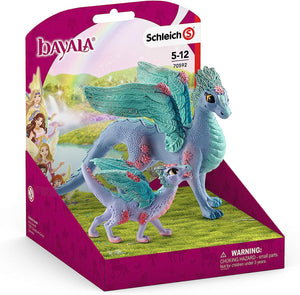 Schleich Flower Dragon and Baby Toy Figure