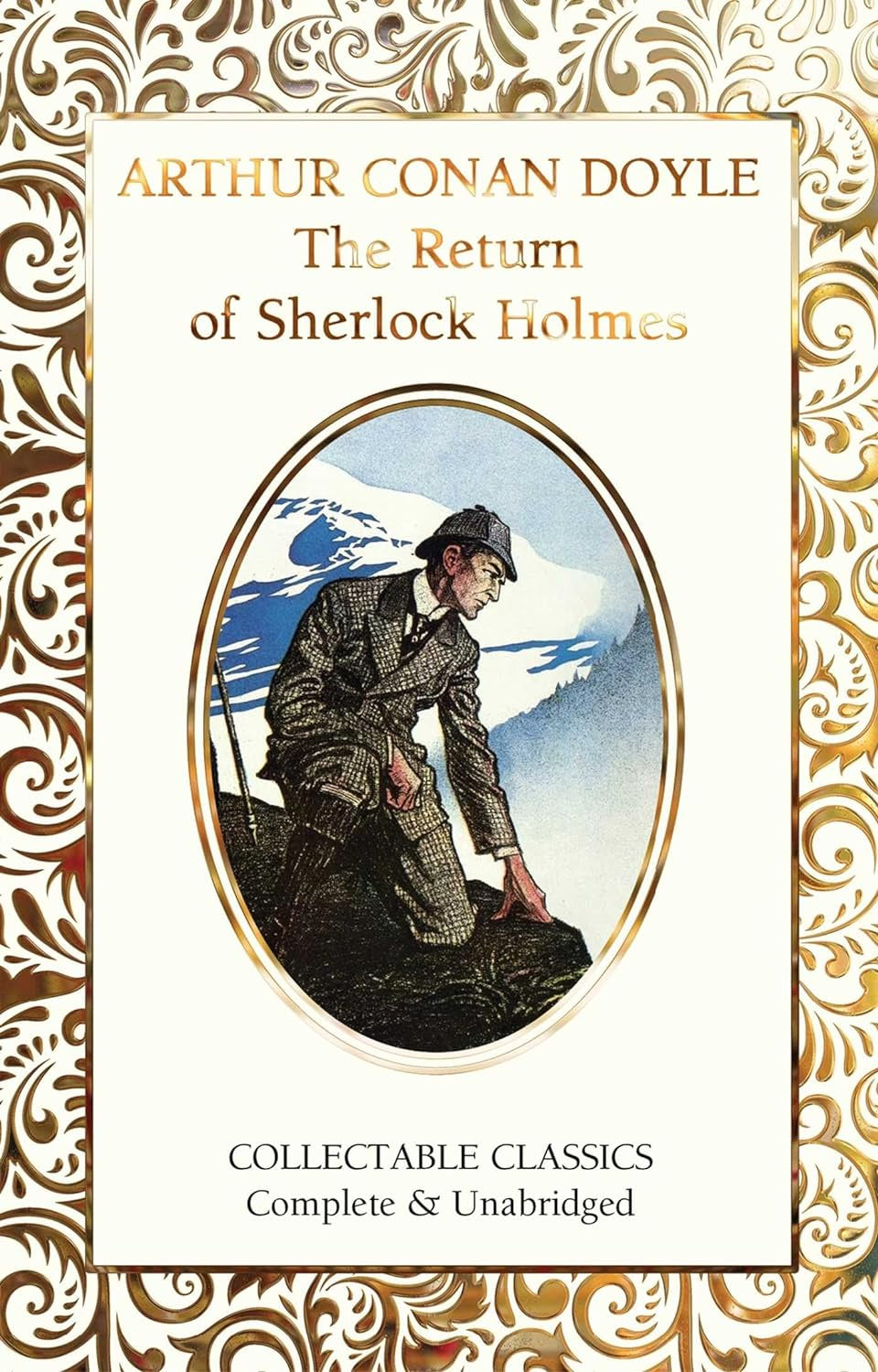 The Return of Sherlock Holmes by Sir Arthrur Conan Doyle Flame Tree Collectable Classics