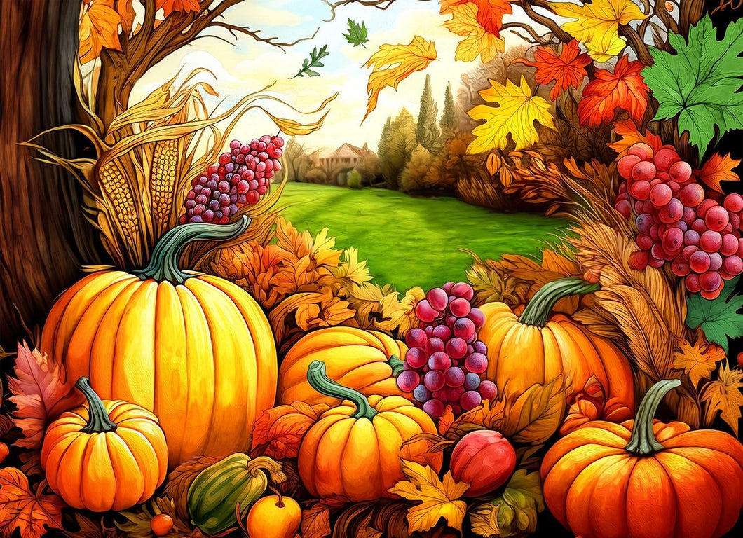 Springbok FALL HARVEST 500PC Limited Release Puzzle