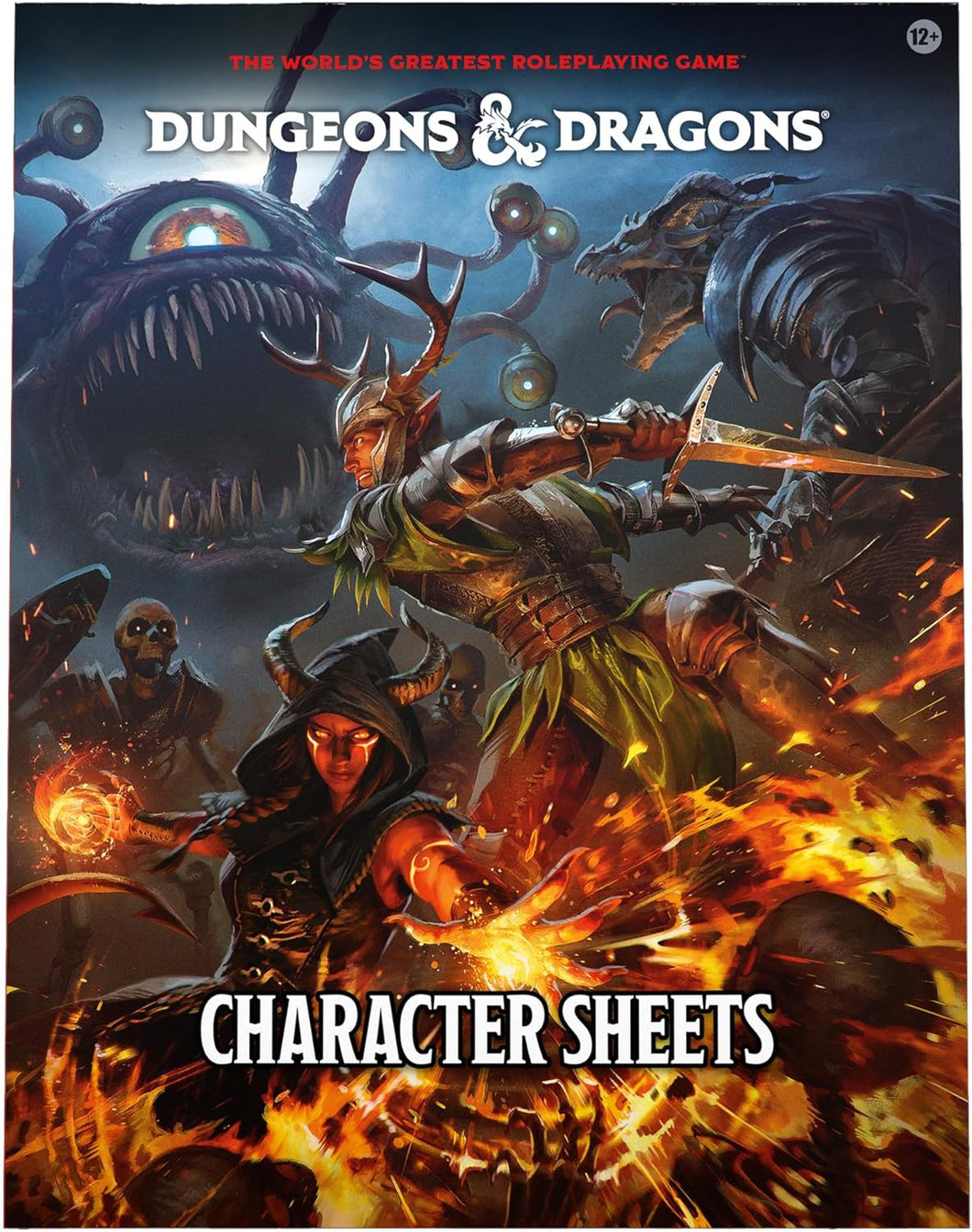 Dungeons and Dragons 2024 Character Sheets