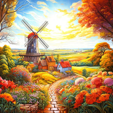 Load image into Gallery viewer, Springbok WINDMILL ON THE FARM 500pc Puzzle