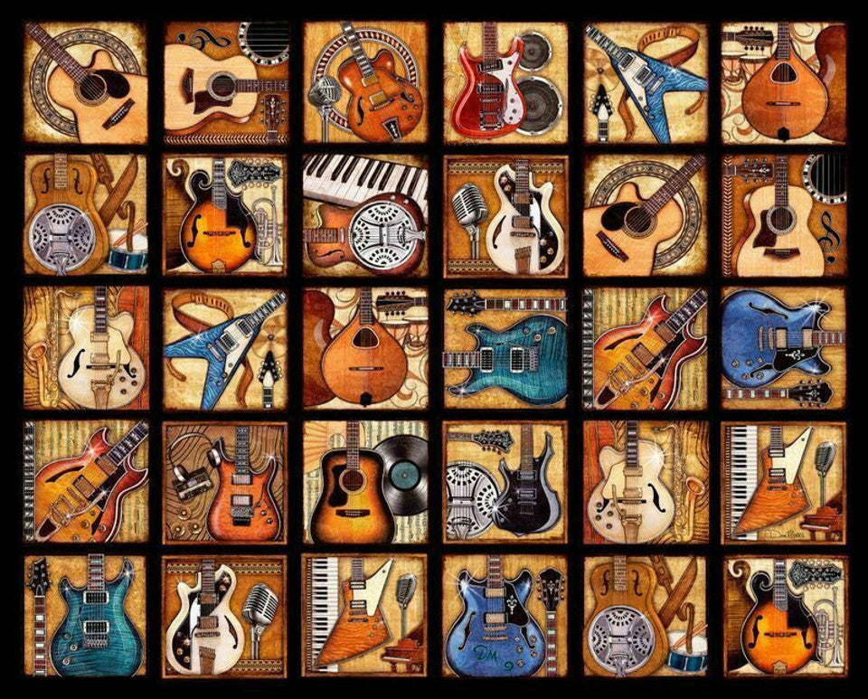 Springbok Six String Symphony 2000 Piece Jigsaw Puzzle