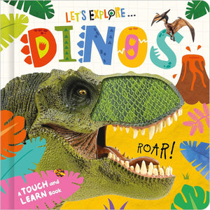 Let's Explore Dinos Board Book