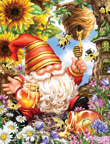 Springbok GNOME WORRIES BEE HAPPY 500pc Puzzle