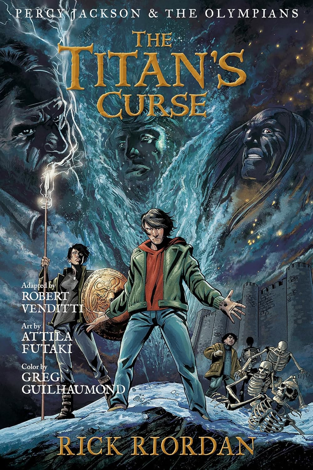 Percy Jackson and the Olympians: The Titan's Curse: The Graphic Novel Book 3, Hardcovr