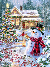 Load image into Gallery viewer, Springbok COTTAGE IN THE SNOW 1000PC Puzzle