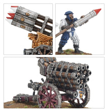 Load image into Gallery viewer, Warhammer The Old World: Empire of Man Helblaster Volleygun/ Helstorm Rocket Battery #06-114