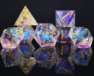 Astral Projection Sharp-Edged Resin Dice Set