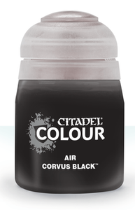 CITADEL COLOUR AIR: CORVUS BLACK 24ML #28-66