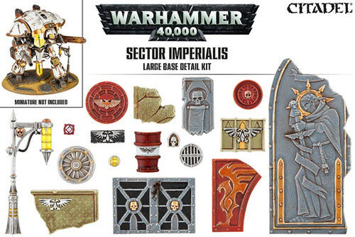 Warhammer 40k Sector Imperialis Large Base Detail Kit #66-94