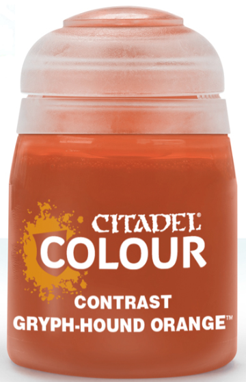 CITADEL COLOUR CONTRAST: GRYPH-HOUND ORANGE 18ML, #29-11