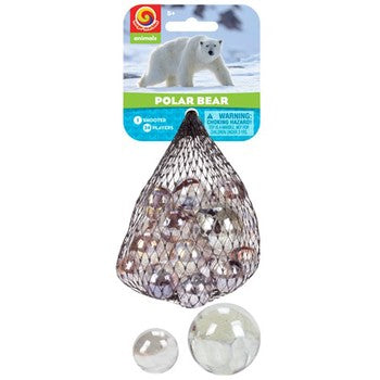 PlayVisions Polar Bears Mega Marble Game Net