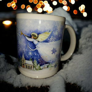 Leanin Tree Good News Great Joy Christmas Mug