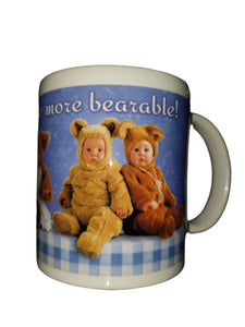 Leanin Tree Mug- Anne Geddes Bear Hugs #56278