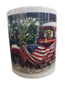 Leanin Tree Tom Coffey Christmas Mug #56372