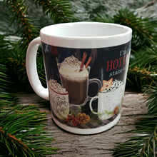 Load image into Gallery viewer, Leanin Tree Hot Cocoa State of Mind Ceramic Gift Mug #56412