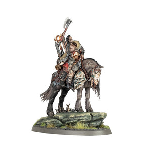 Warhammer AOS Slaves To Darkness: DARKOATH CHIEFTAIN ON WARSTEED #83-53