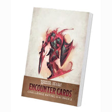 Load image into Gallery viewer, Dungeons &amp; Dragons Encounter Cards Challenge Rating 0-6