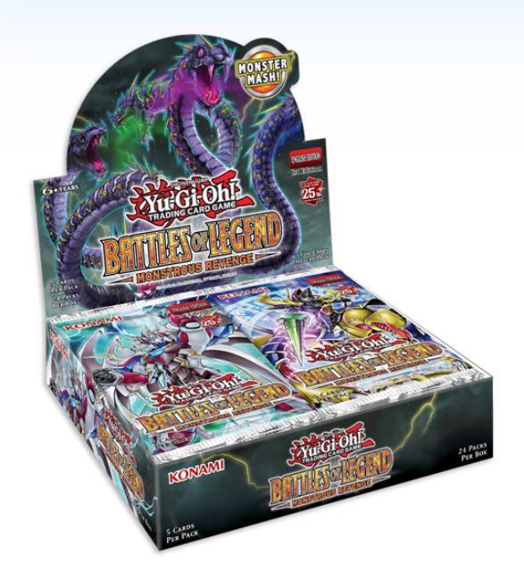 Yu Gi OH Battles of Legend Monstrous Revenge Booster Pack