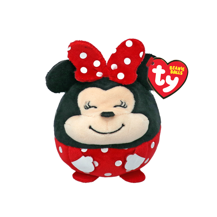 TY Beanie Ballz Disney Minnie Mouse 4