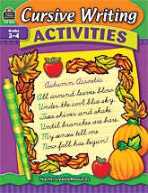 Cursive Writing Activities