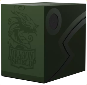 Dragon Shield Double Deck Shell Box Black/Green