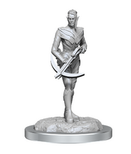 Load image into Gallery viewer, D&amp;D Nolzur&#39;s Marvelous Miniatures Unpainted: Drow Fighters