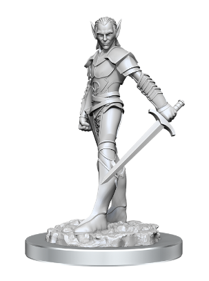 D&D Nolzur's Marvelous Miniatures Unpainted: Drow Fighters