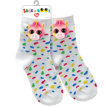 Ty Fantasia the Unicorn Sock a Boos Socks